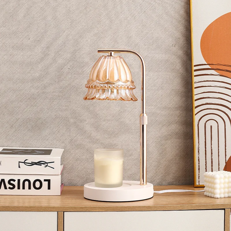 يمكن للإحساس المميز رفع مصباح ذوبان الشموع الأوروبية، ومصباح مكتبي لناشر غرفة النوم