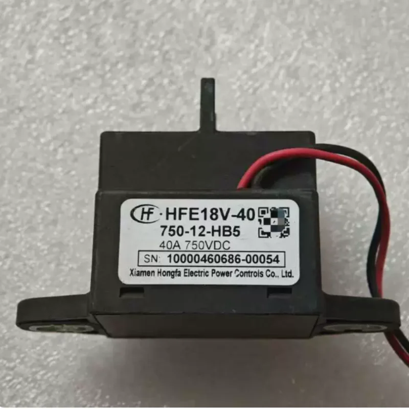 HFE18V-40 750-12-HB5 High Voltage DC Relay Contactor 40A 750VDC