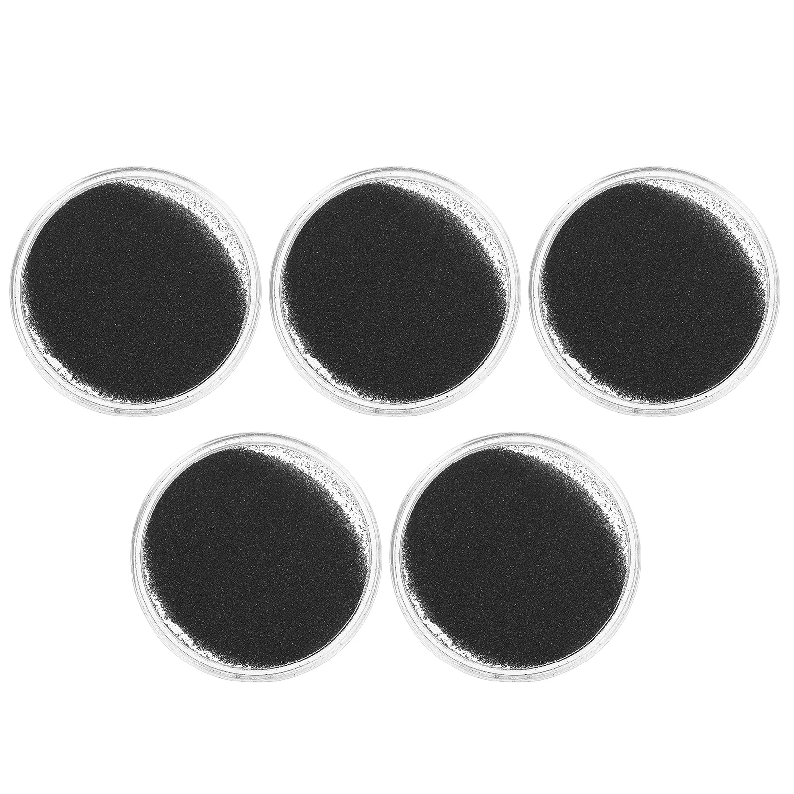 5PCS 교육용 자석 철 분말 케이스 분말 조각 과학 용품 플라스틱 금속 상자 물리학 실험실 교육 도구 학생용