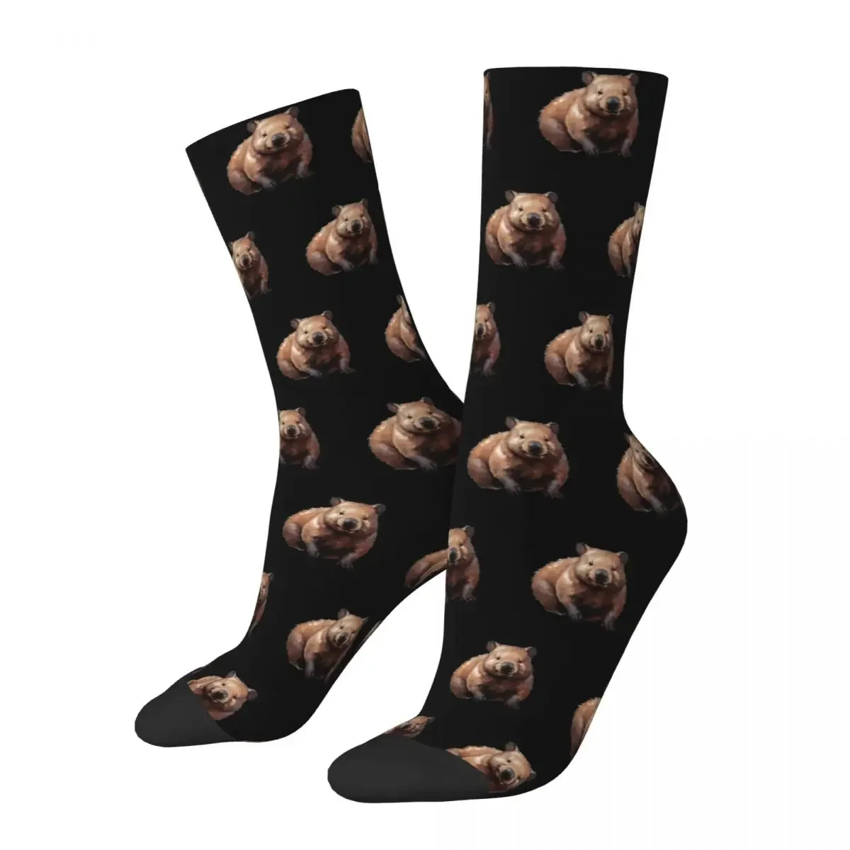 Smiling Wombat Stockings Men Socks Quality Korean Socks Autumn Skateboard Anti Bacterial Design Socks Gift Idea