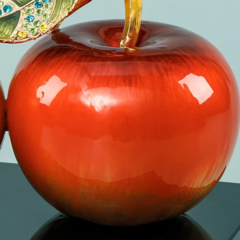 Ping An Joy Living Room Tabletop Ornament, New Chinese Enamel Creative, Entrance Home Decorations, Light Luxury Opening Ceremony