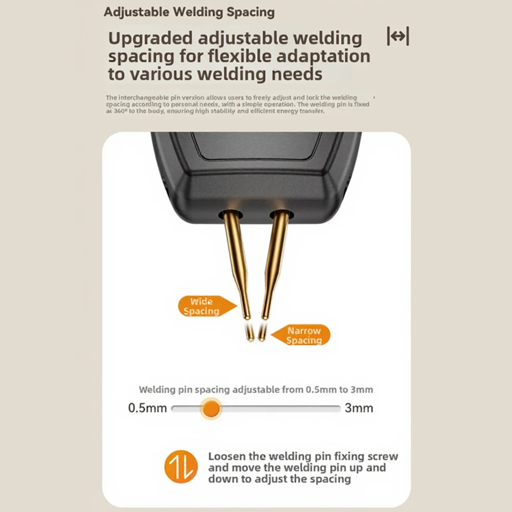 

Портативный точечный сварочный аппарат Awgem SH2 с двойным режимом (автоматический/ручной) и ЖК-дисплеем для предварительного нагрева, запуска и контроля температуры
