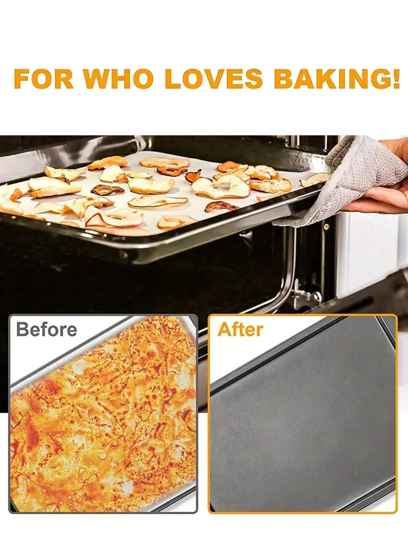 30/50/100pcs Parchment Paper Baking Sheets Non-Stick Precut Baking Parchment Baking Paper for Baking Grilling Air Fryer Bread