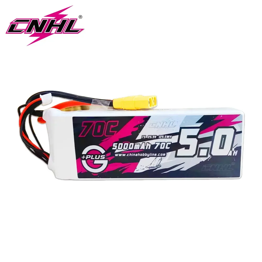 CNHL 7S 25.9V 5000mah 6000mah Lipo Battery with XT90/QS8 Plug for Drone Quadcopter Airplane Helicopter Aircraft Multirotor