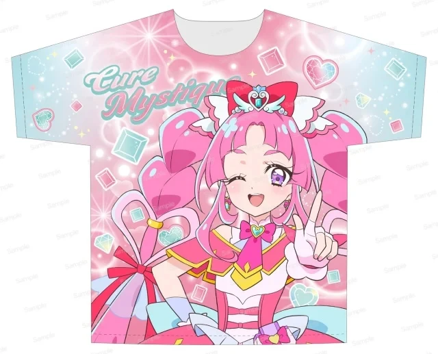 2026 Summer Hatsune Miku Retro Cosplay T-shirt Men's Oversized 3D Printed Short-sleeved Family Unisex Children's Sports Shirt