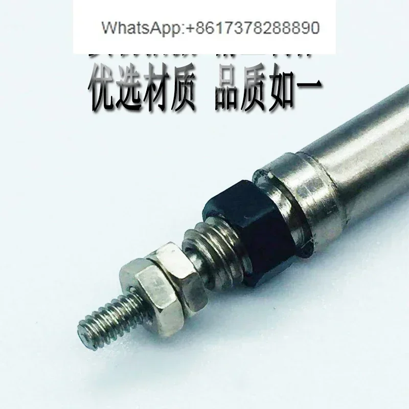 10PCS   Pneumatic Micro Single Actuating Needle Type Mini Cylinder PB/PSB/CJ1B2.5/4/6 - 5/10-15 - 20 - 25S U4