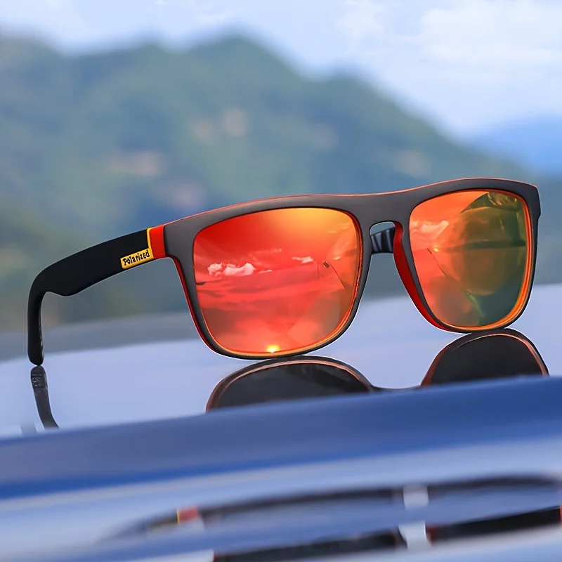 2025 NEW Fashion Square Polarized Sunglasses Men Women Driving Fishing Luxury Brand Designer Sun Glasses Driver's Eyewear UV400