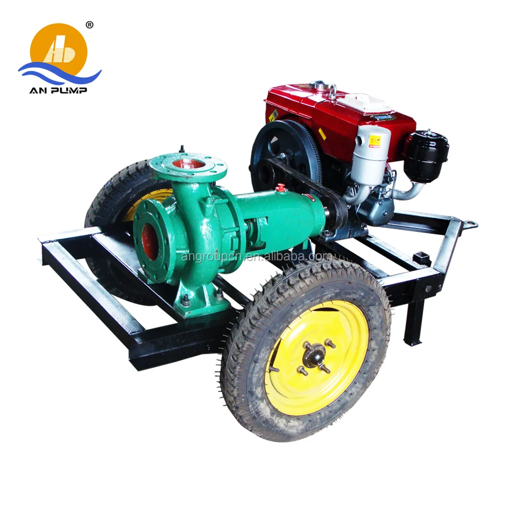 Diesel Engine Good sale Agriculture Irrigation Pump Two or Four Wheels High Pressure Diesel Water Pump