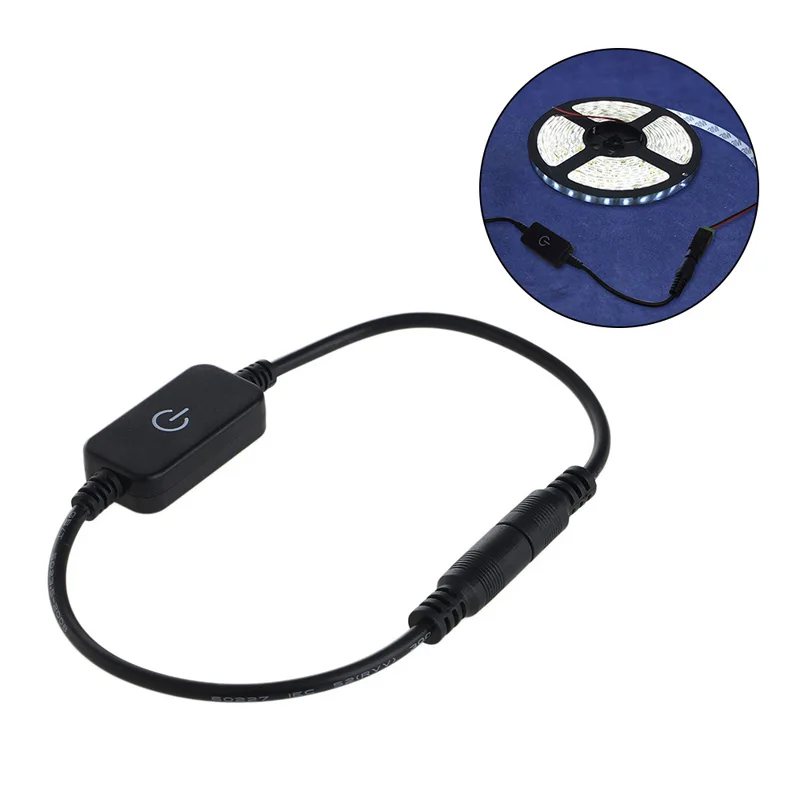 LED Dimmer for Dc 12V-24V/4A for Single Color Led Strip for Touch Switch On/Off