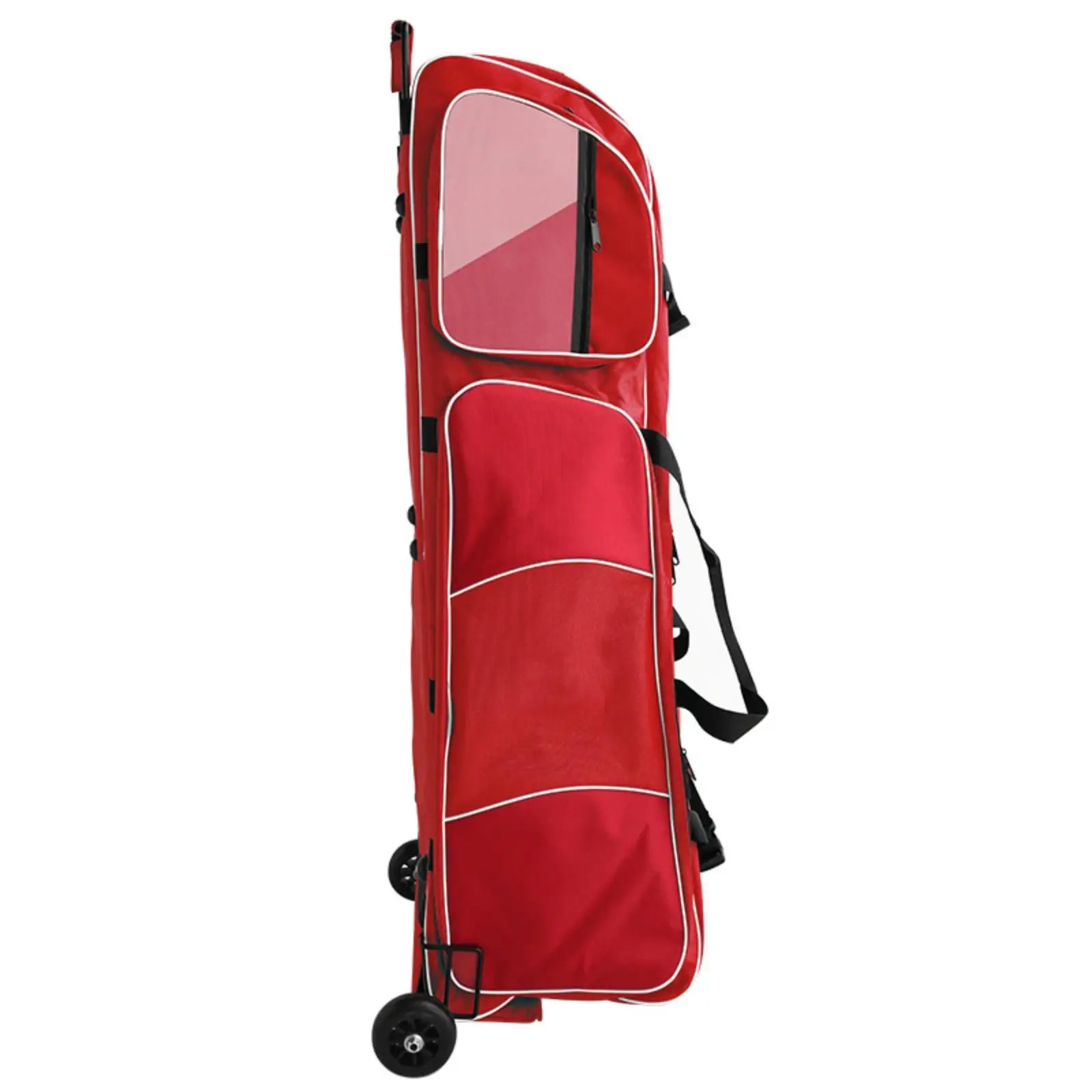 Wheeled Fencing Equipment Bag Carry Case Oxford Cloth Storage for Fencing Gear with Carrying Straps and Pockets