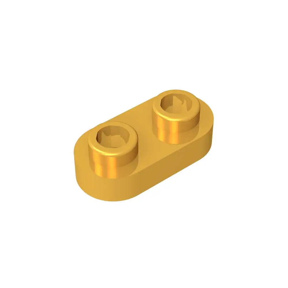 

Gobricks 10Pcs 35480 Assembles Part Compatible MOC Plate Special Bricks 1x2 Round With Open Studs DIY Educational Tech Toys Gift