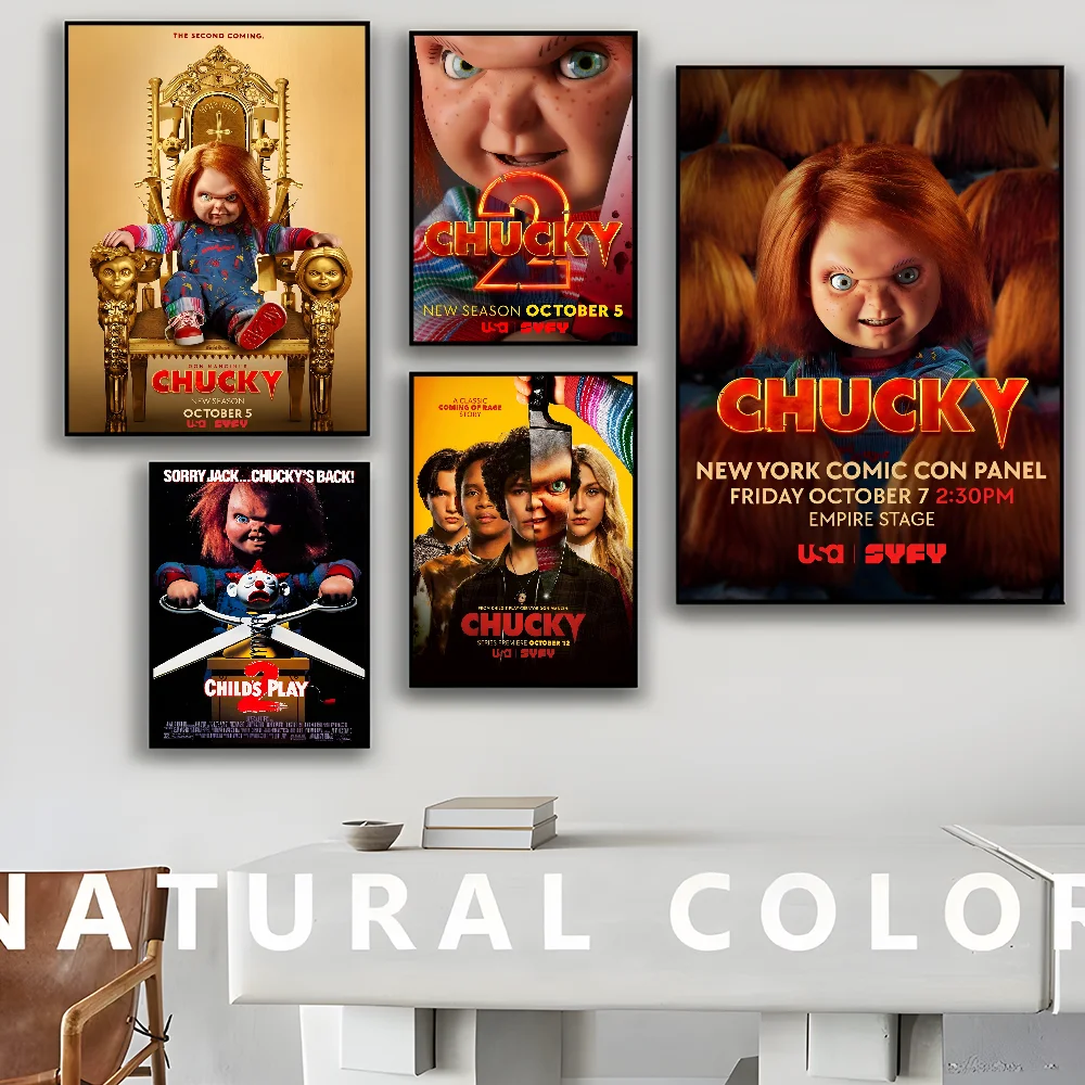 C-Chucky S-Season 2 Classic Vintage Posters HD Quality Wall Art Retro Posters For Home Room Wall Decor