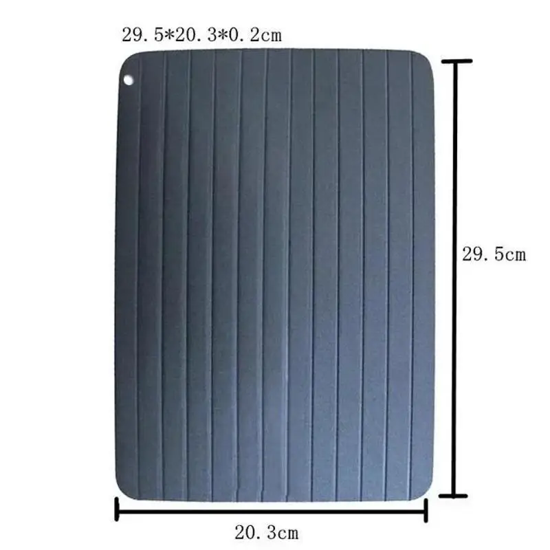 المطبخ الجديد صينية ذوبان سريع ذوبان سريع الأطعمة المجمدة اللحوم والفواكه لوحة ذوبان سريعة المطبخ الرئيسي أدوات صغيرة الملحقات #4