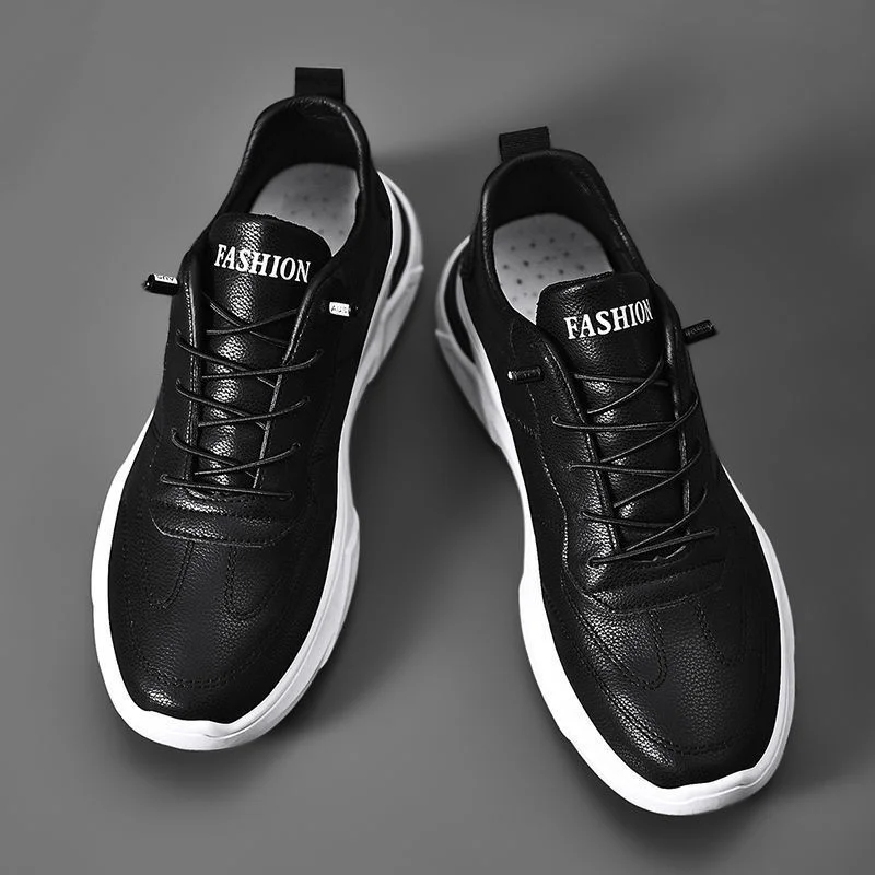 Men's Sneakers Increasing British Shoes New Breathable Summer Casual Sneakers Big Size Office Shoes Men Walking Jogging New