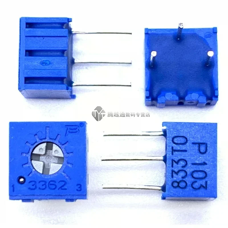 5/10/20PCS 3362P adjustable potentiometer with adjustable resistance 1K 2K 5K 10K 20K 50K 100K ohms