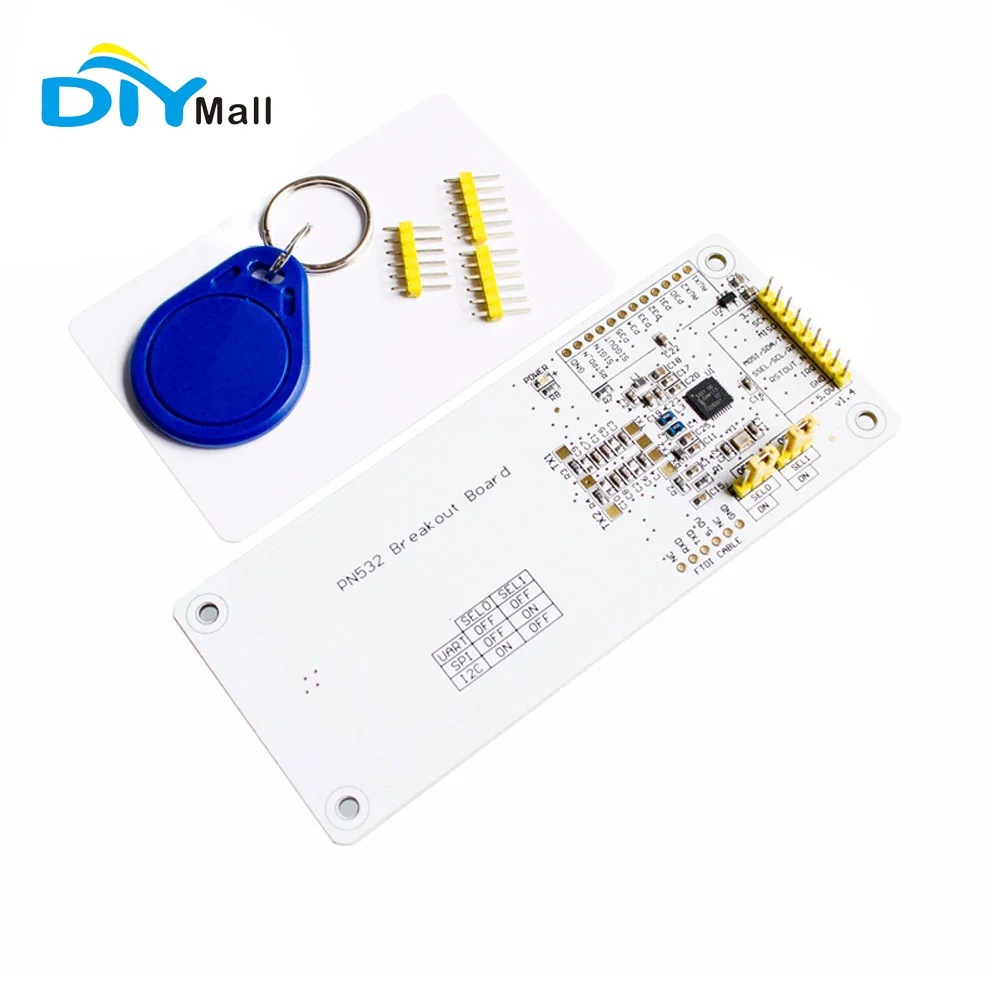 

PN532 NFC/RFID Development Board V1.3 for Compatible with Arduino + White Card