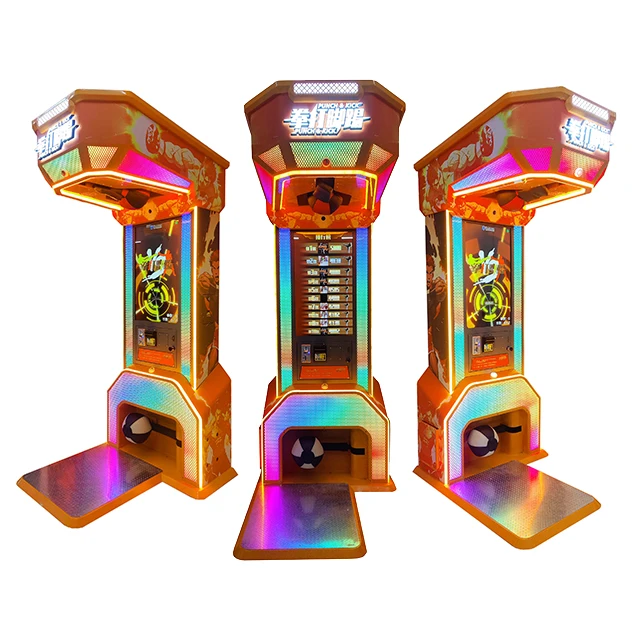

Manufacturer Neofuns Sport Boxing Arcade Coin Operated Games Punch and Kick Electronic Punching Game Machine Price