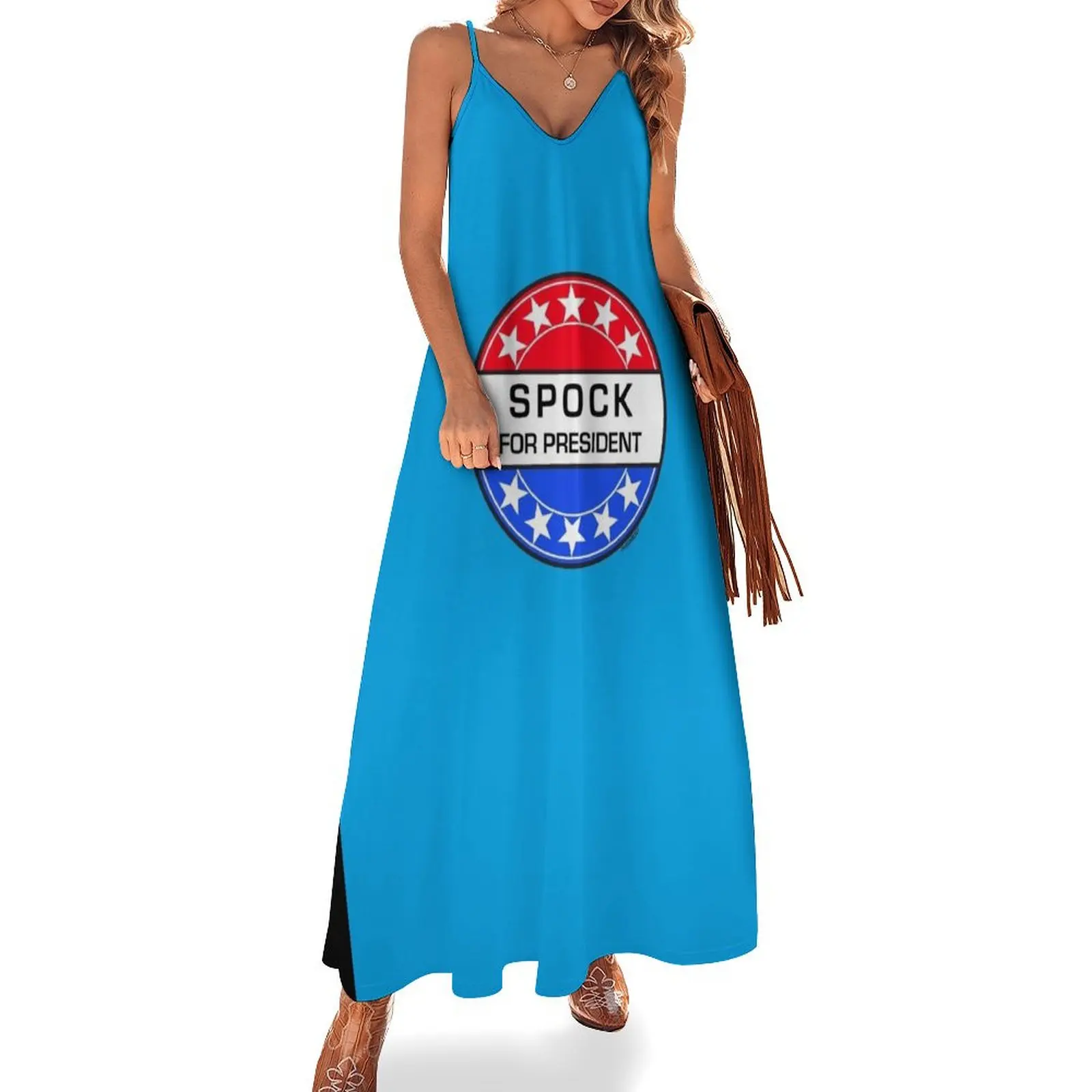 SPOCK FOR PRESIDENT Sleeveless Dress evening dresses luxury 2025 dress summer 2025 women party dresses women