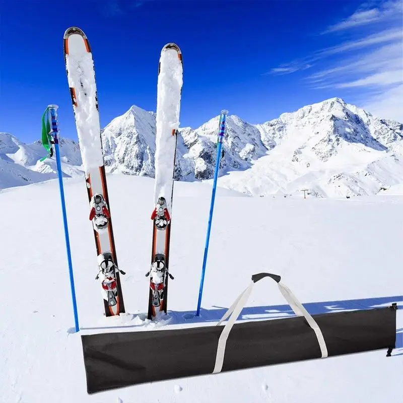 Verstellbare Skitasche, wasserdichte Transporttasche für Ski und Snowboard, Organizer, tragbare Skitasche für Skiausrüstung, Organisation für