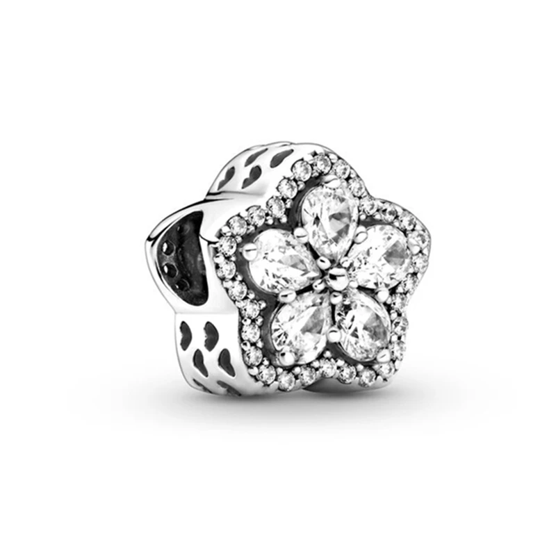 قلادة خرز ساحرة متعددة السلاسل جديدة سباركلي تنطبق على مجوهرات الفضة الإسترليني الأوروبية الأصلية وصنع هدية فريدة من نوعها بنفسك #4