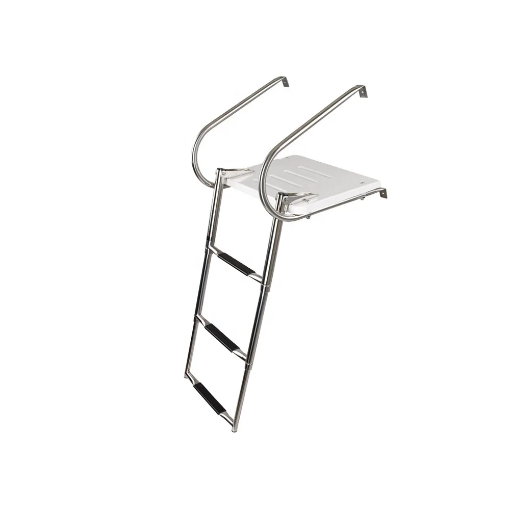 

Лестницы для лодок из нержавеющей стали с нескользящими резиновыми ступенями: стимулируют продажи