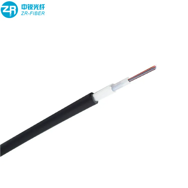 GYFXY Glass Yarn Fiber Optical Cable 2 4 6 8 12 core fiber grass yarn G652D central loose tube non-armored fibra optica cable