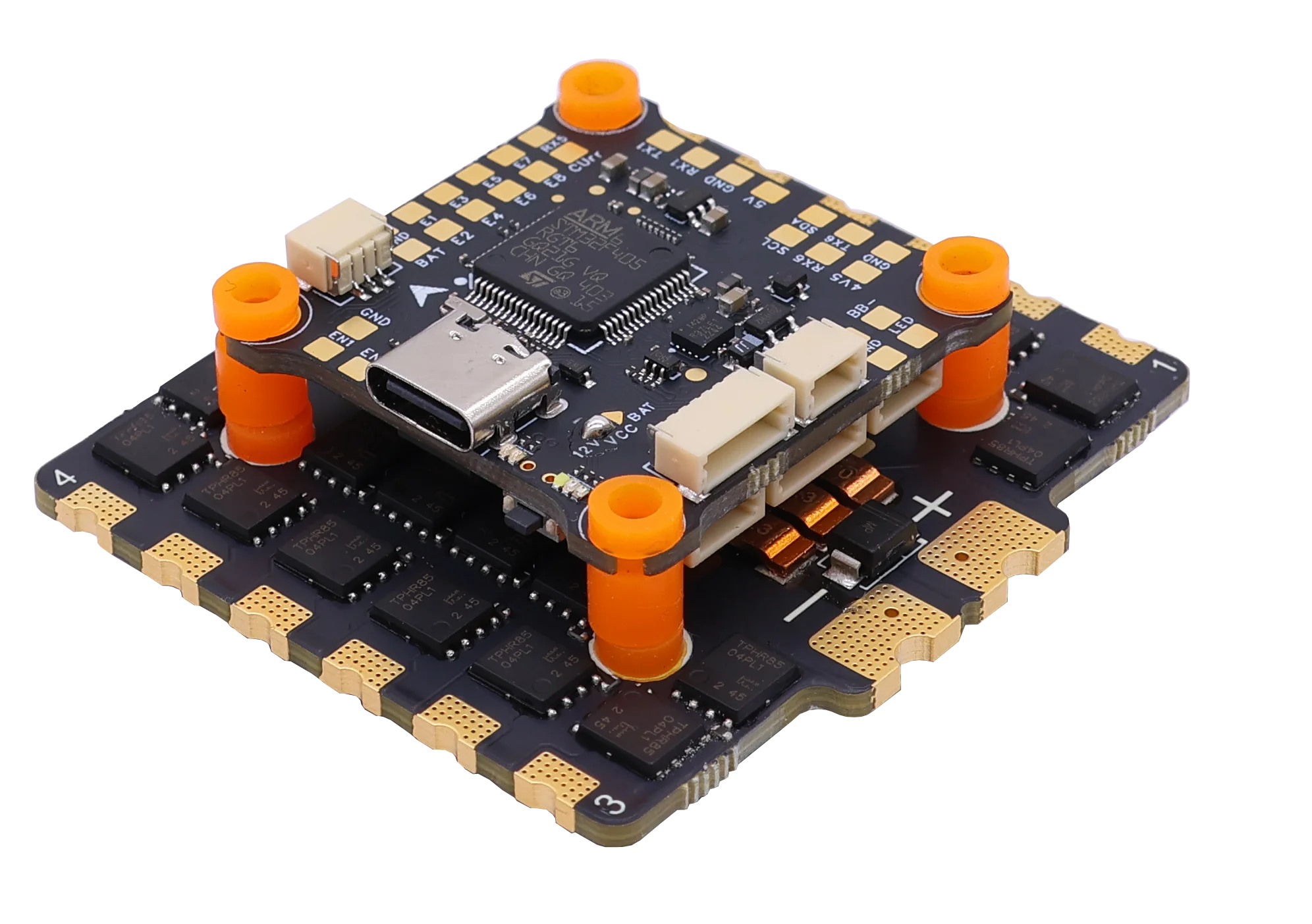 HAKRC F405 V2 Flight Control 90A/100A /110A BLS 4-in-1 8S ESC Stack 8-layer 3oZ thickened copper skin For FPV Racing Car Parts