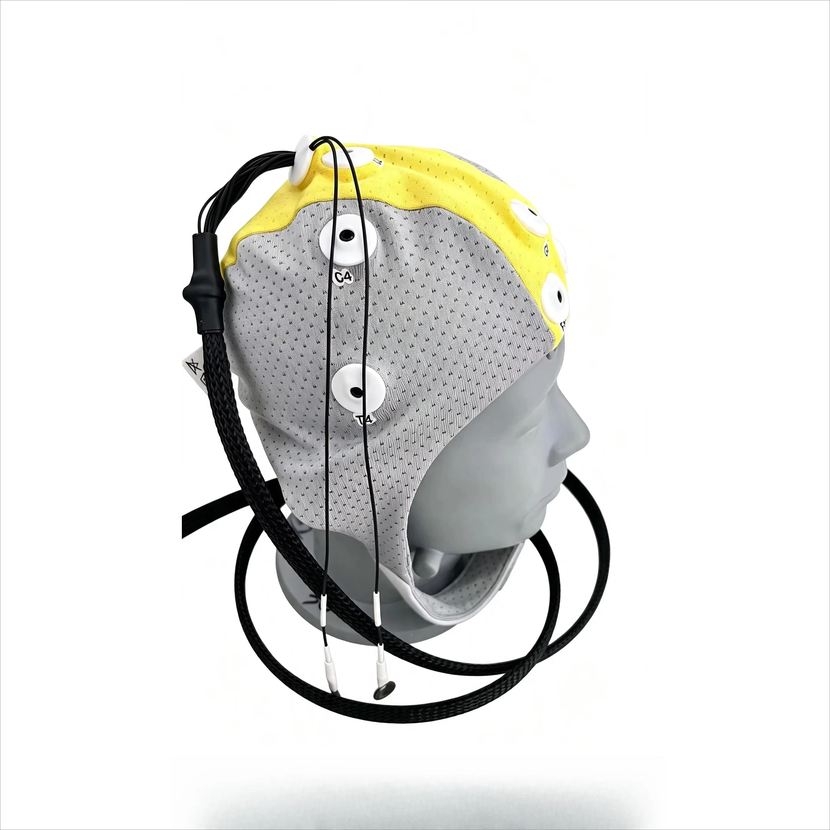 12 Channel Cap 10-20 System Electrode Cap for Diagnostic Sleep