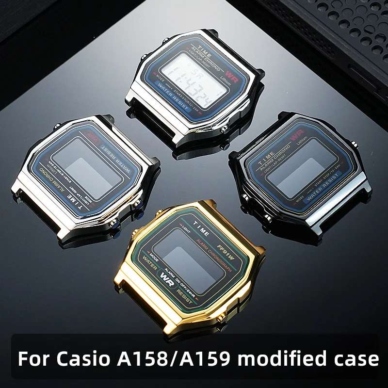 ま♥さん専用 For Casio Small Square Series F91/A168/A158/A159 Modified Solid