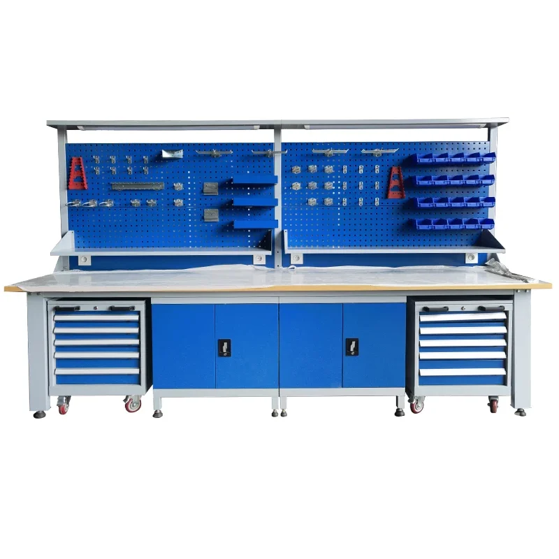 Workbench Custom Industrial Heavy Duty Worktable Workshop Stainless Steel