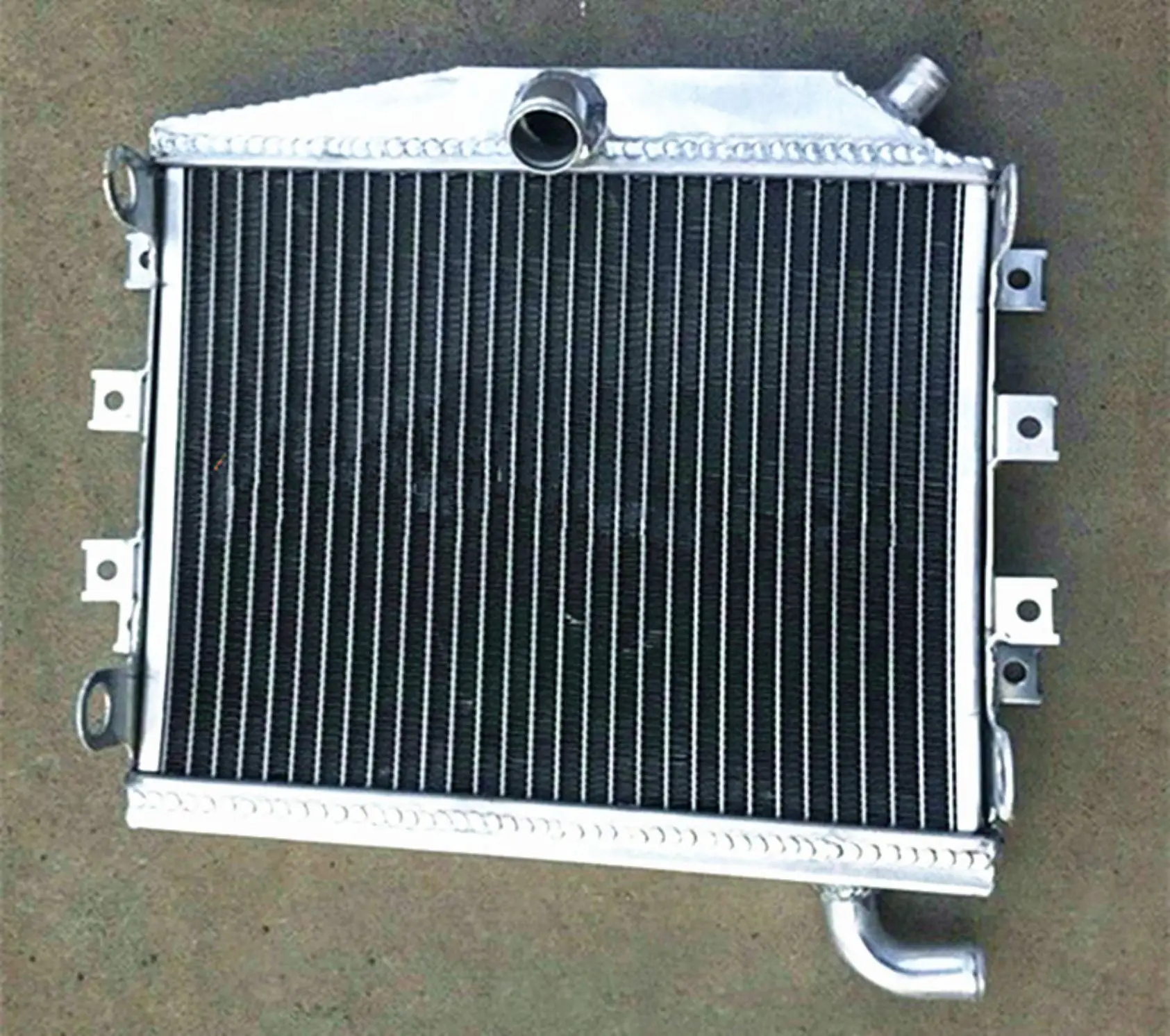 For 1984-1986 Yamaha RZV500R RD500LC RZ500 51X Aluminum Radiator Cooler Cooling Coolant 1984 1985 1986