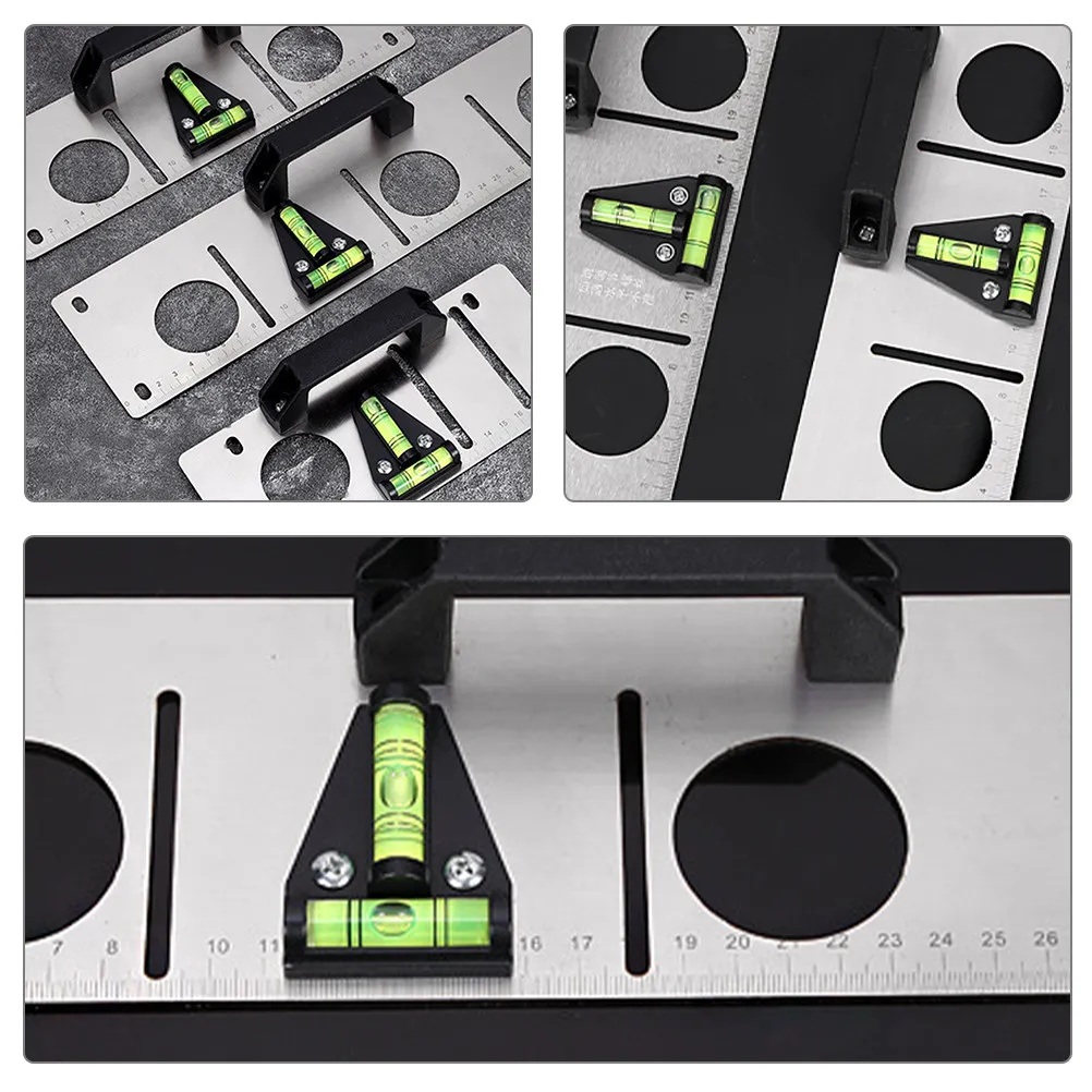 5Pcs Bubble Level Spirit Level Small Triangle T Shape Levels Mini Precision Vertical Horizontal Small Leveling Tool for DIY