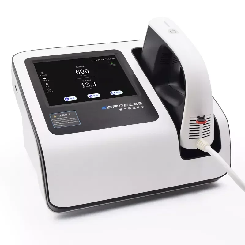 Kernel KN-5000 C manufacturer ISO 13485 uvb 311 nm excimer 308 nm psoriasis vitiligo machine 50 m W energy