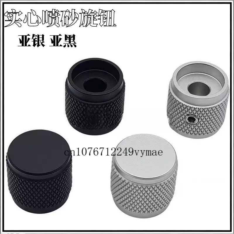 2Pcs 17X16 Solid Matte Aluminum Knob Medical Equipment Adjust Knob Volume Potentiometer Control Cap