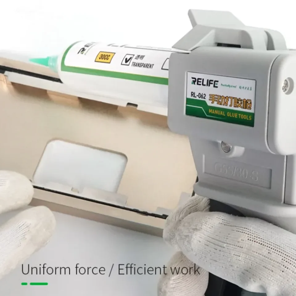 مسدس غراء إيبوكسي RELIFE، موزع يدوي، أداة توزيع الهيكل العظمي اللاصق، مسدس خرطوشة التدفق، السد DIY، RL-062، 30CC، 50CC #5