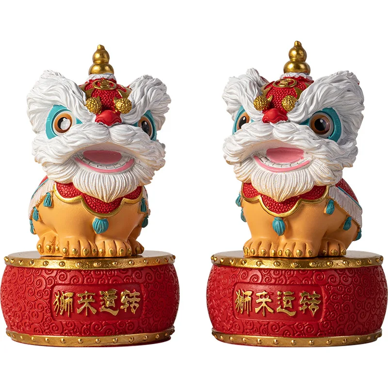 

Creative gifts lion dance gifts with Chinese characteristics China-Chic lion dance high-end minority lion dance accessories