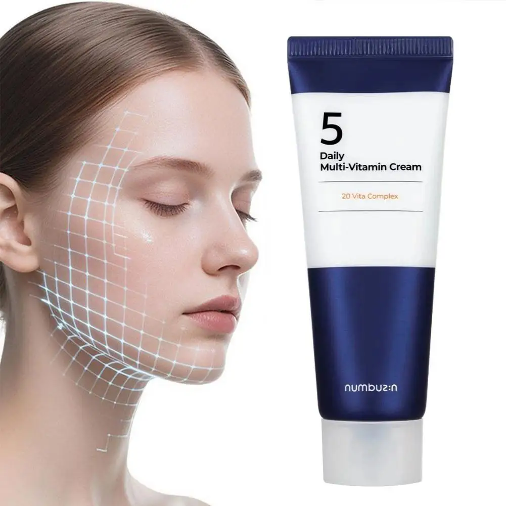

Vitamin Infused Daily Moisturizer 20 Vita Complex Hydrating Face Cream for Soft Smooth Skin All Skin Types Gentle Skin Care