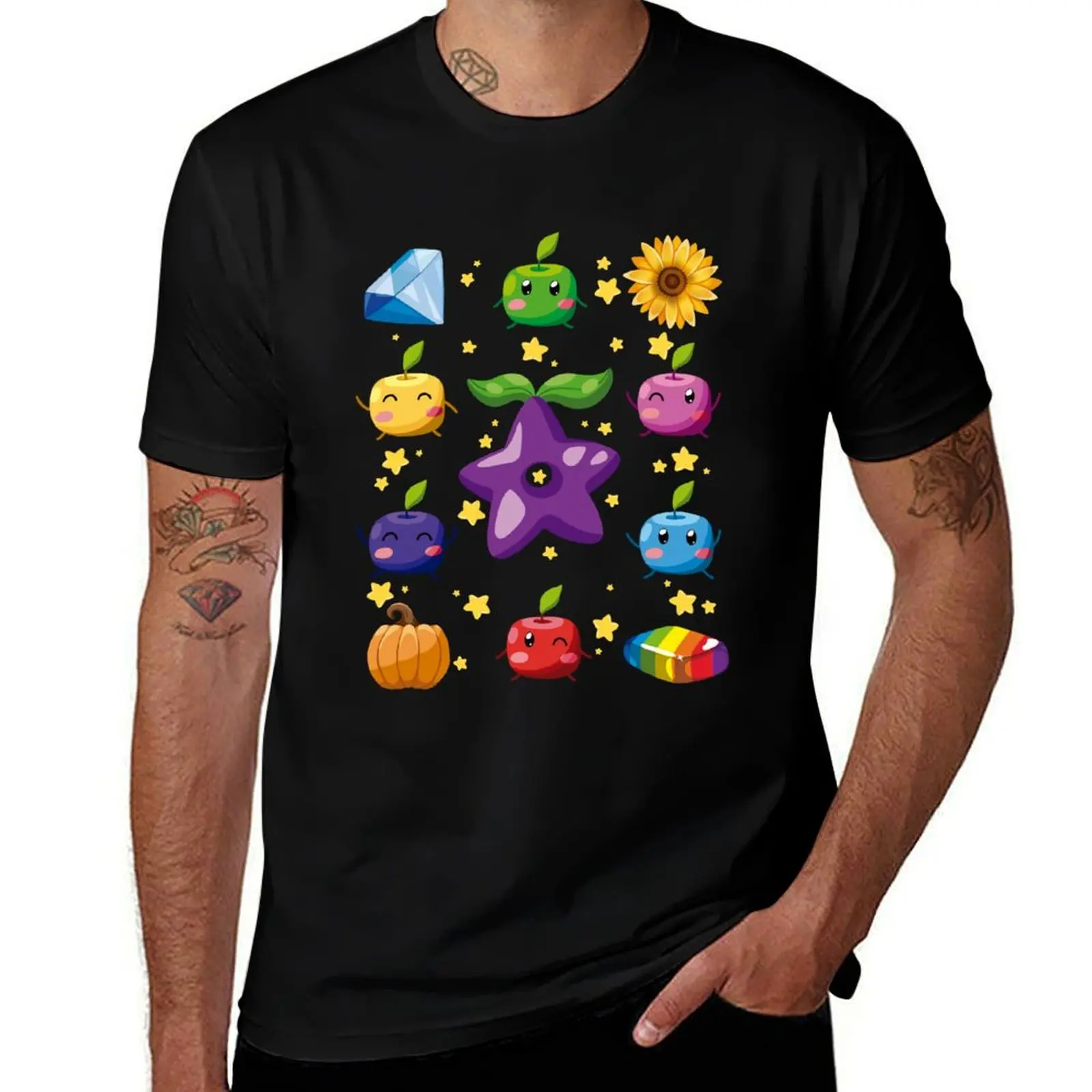 

Cute Junimos Stardew Valley T-Shirt cotton t shirts high quality T-Shirt