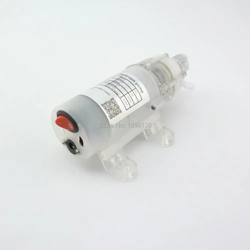 Super silence 1.5L/min automatic pressure switch control 15W High pressure self priming dc 24 volt small food grade pump