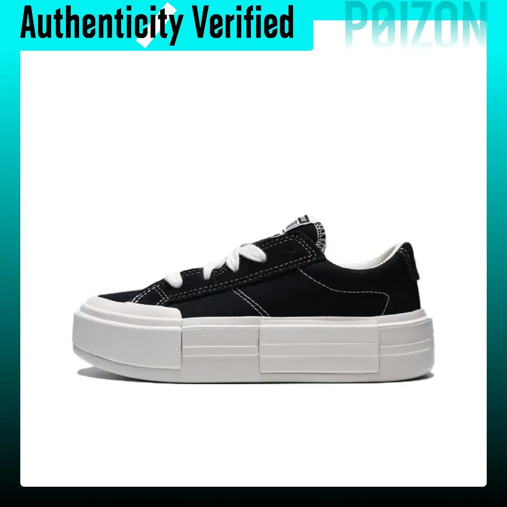 Converse Chuck Taylor SEASONAL Versatile Low top Canvas Shoes Unisex Black A17682c
