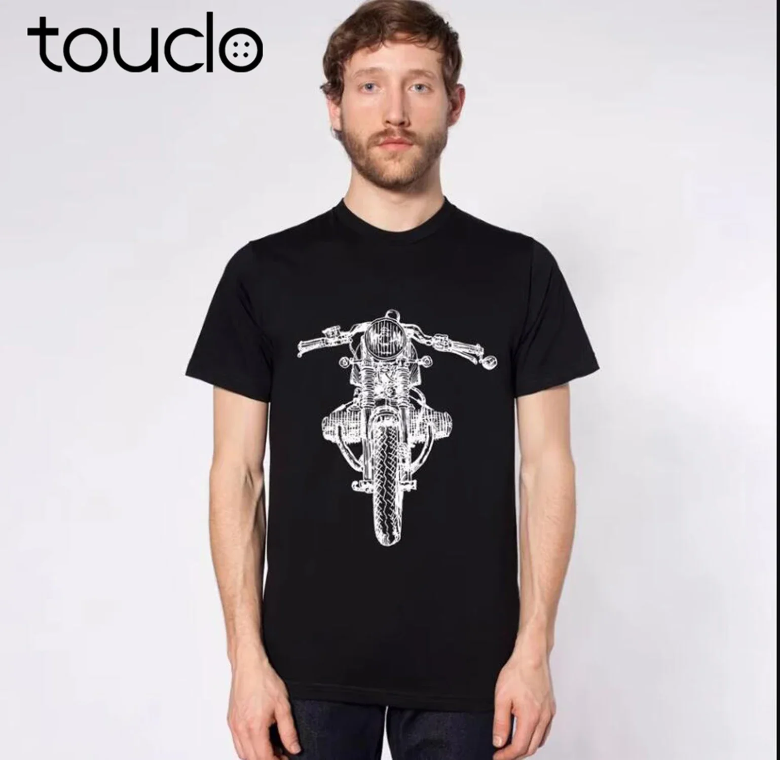 Release Vintage Airhead Cafe Racer Motorcycle T-Shirt  New Fashion Men T-Shirt Loose Clothes Cheap Tees