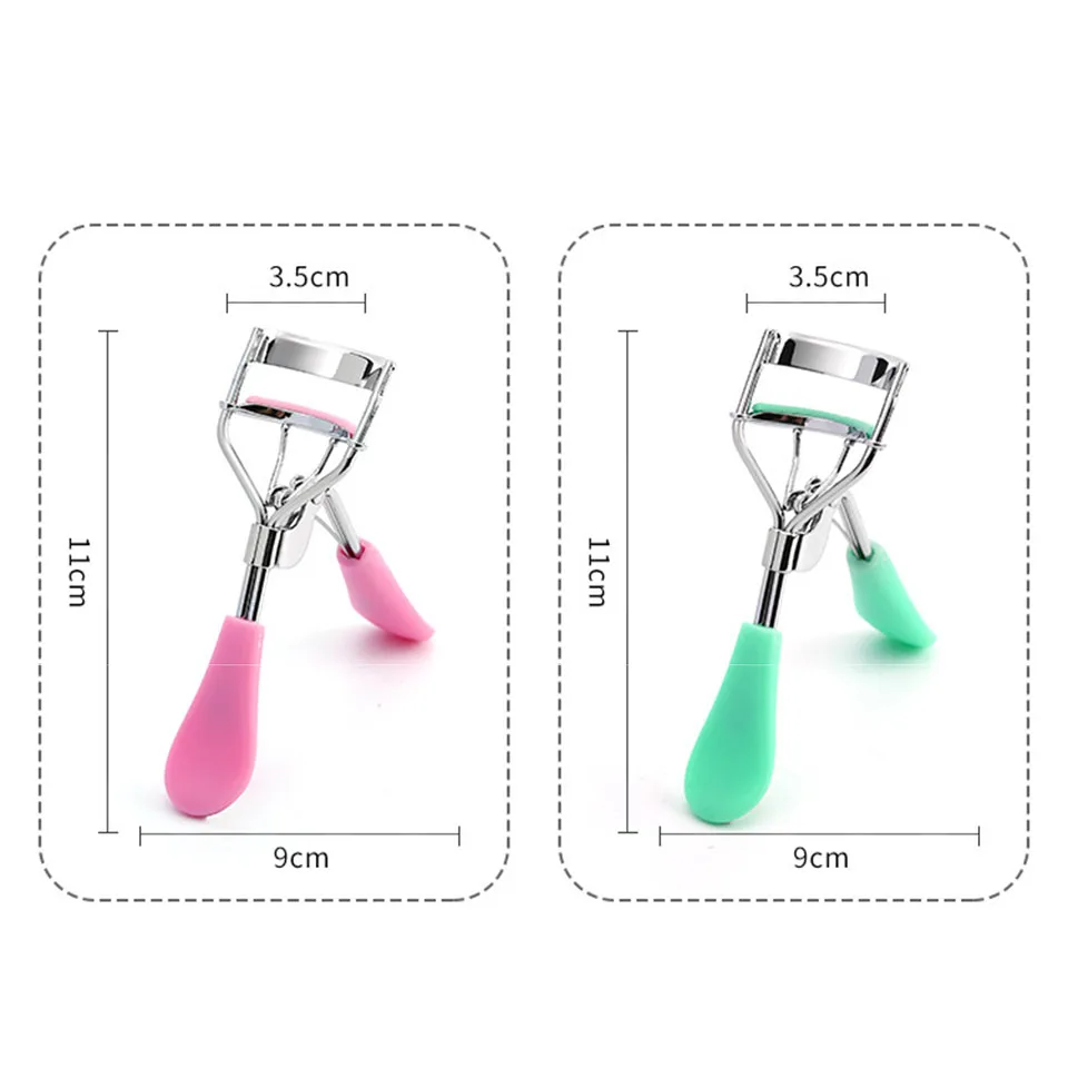 Wholesale Makeup Eyelash Curler Beauty Tools Ladies Eyelashes Natural Curling Cute Eyelash Handle Curling Women Eyelash Curler