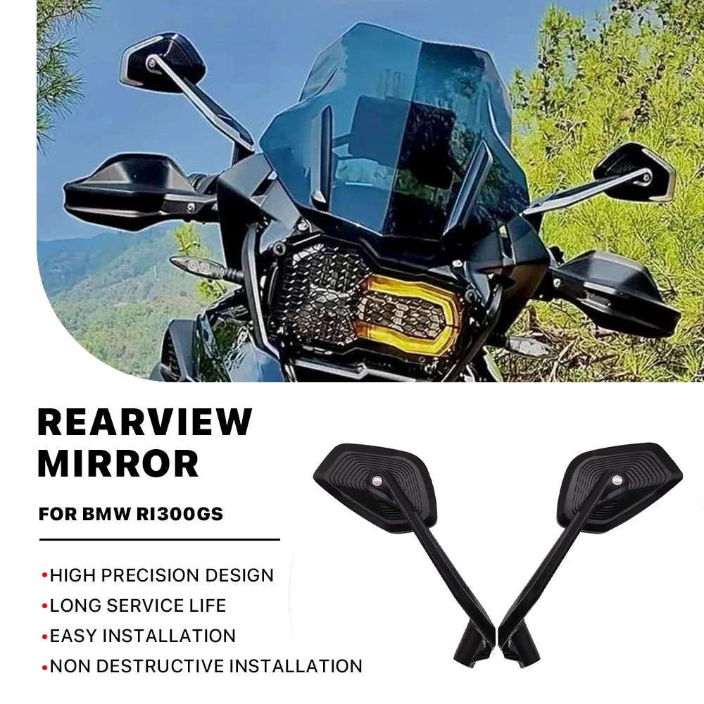 NEW Motorcycle Rearview Side Rear View Mirrors For BMW R 1250 GS R1300GS R1200GS LC ADV Adventure S1000XR F900R/XR F850GS F750GS