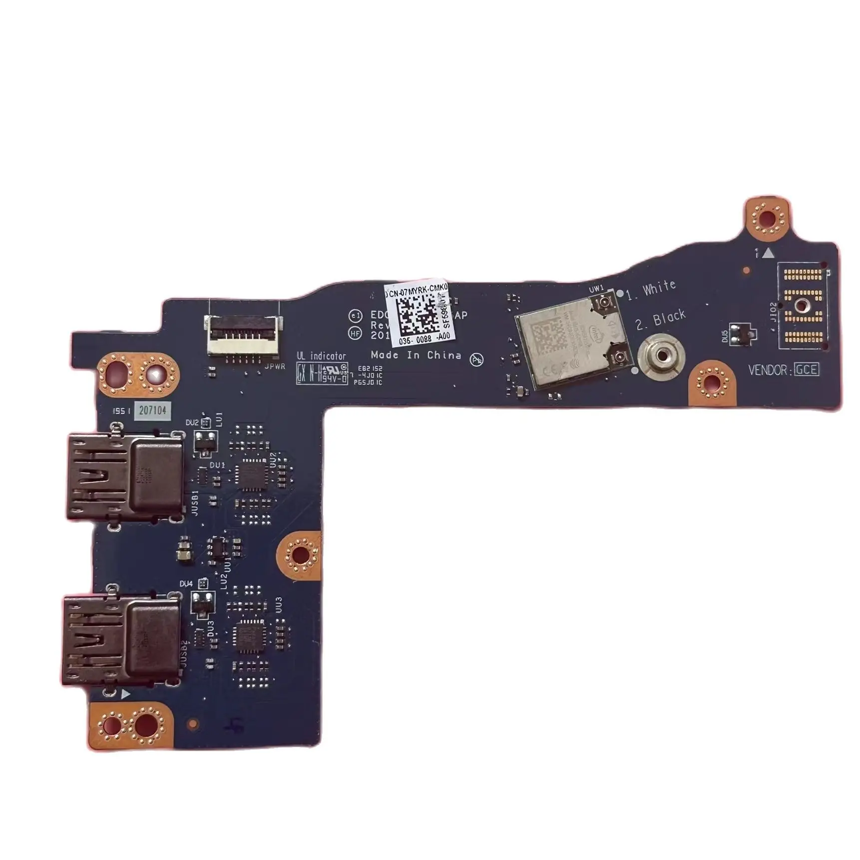 

MLLSE ORIGINAL STOCK BRAND NEW FOR DELL ALIENWARE M17 R2 ENTERNET USB BOARD EDQ71 LS-H35AP FAST SHIPPING