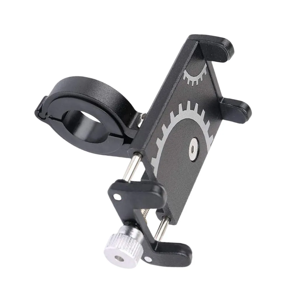 

Aluminium Bike Phone Holder Non-Slip Navigation Bracket Compatible 5 to 10Cm Mobile Handlebar Fixed Phone Mount for 20-38Mm