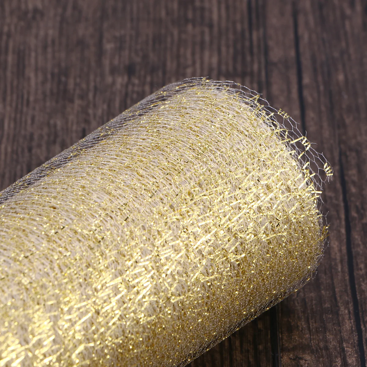 

Tulle Rolls 10 Yards Organza White Golden DIY Wedding Party Decorations Chair Sashes Bows Tutu Skirts Crafting