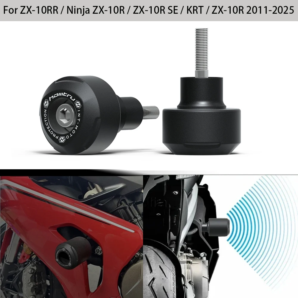 

For Kawasaki ZX-10R SE KRT ZX10RR 2011-2025 Motorcycle Falling Protector Crash Pad Frame Slider Protector