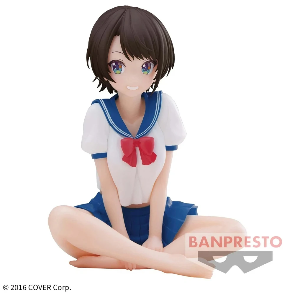 In Stock Banpresto Relax Time Anime Hololive If Shirakami Fubuki Yozora Mel Akai Haato Ookami Mio Figure Model Boxed Toy