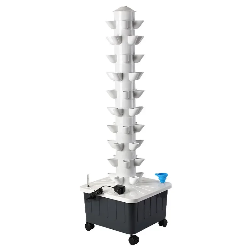 Hydroponic Planting Tower Intelligent Soilless Cultivation System 50-hole Household Indoor Vegetable Fruit Herb Planting Tower