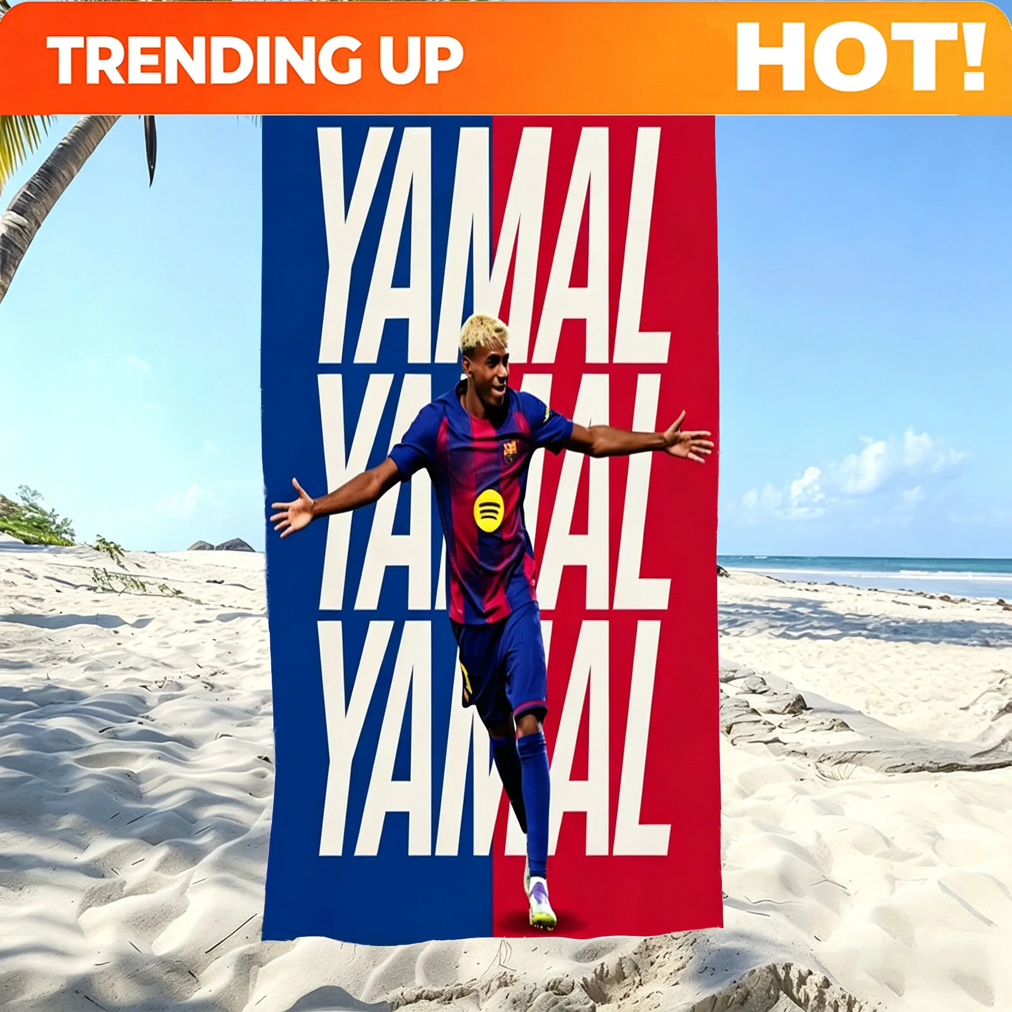 Custom L-Lamine-e Y-Yamal Microfiber Beach Towel Quick Dry Super Absorbent Sand Free Soft Bath Towel For Travel Swimming Beach V